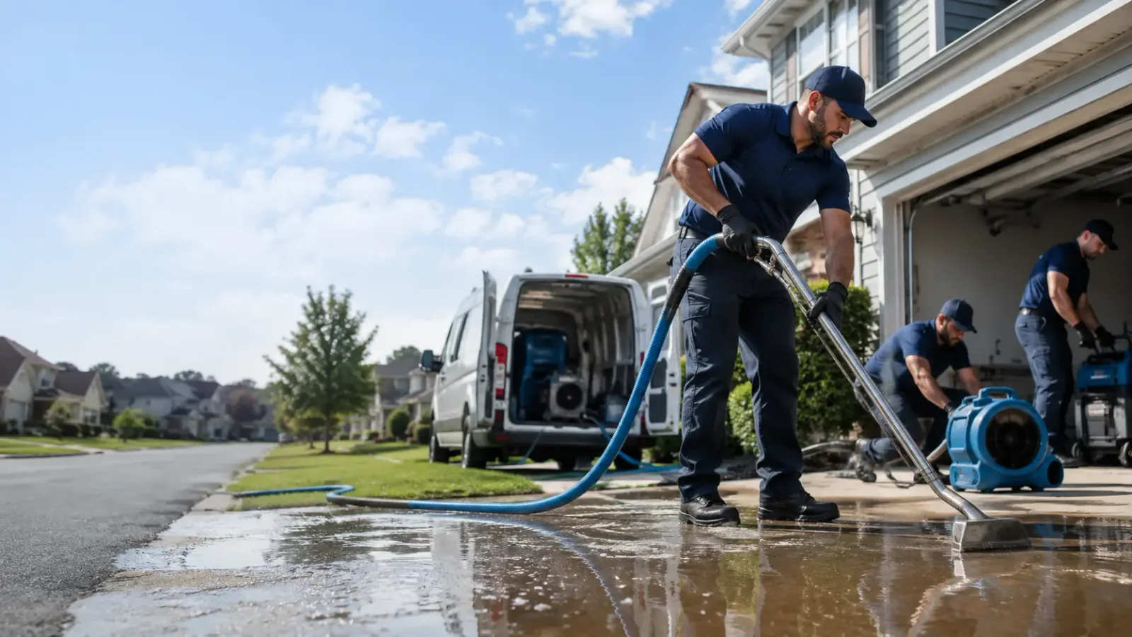 Flood Damage Restoration in Mccracken, KS